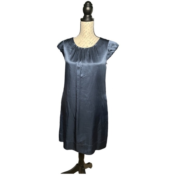 Banana Republic Satin Baby Doll Dress Size 2 - Picture 1 of 4